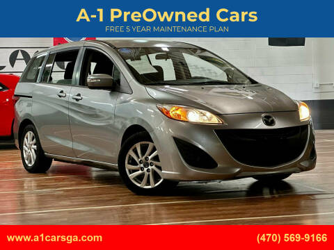 2013 Mazda MAZDA5 for sale at A-1 PreOwned Cars in Duluth GA