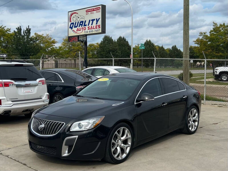 2013 Buick Regal for sale at QUALITY AUTO SALES in Wayne MI