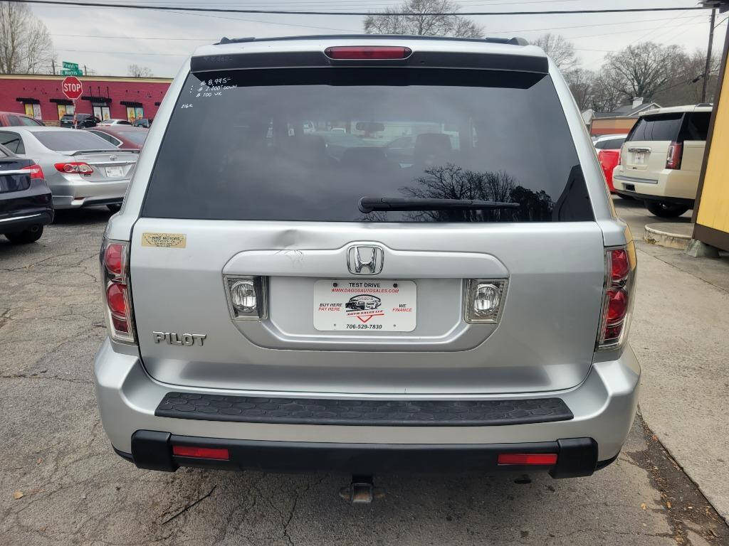 2007 Honda Pilot for sale at DAGO'S AUTO SALES LLC in Dalton, GA