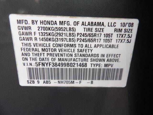 2009 Honda Pilot EX