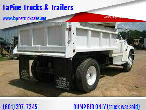 1996 10' Steel Dump Bed 10' Long  24" High Sides for sale at LaPine Trucks & Trailers in Richland MS