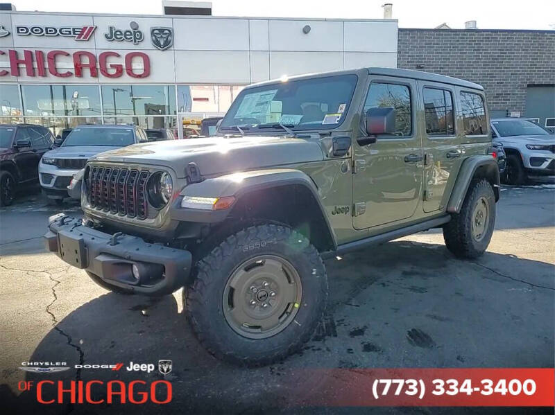 2025 Jeep Wrangler for sale at Chrysler Dodge Jeep RAM of Chicago in Chicago IL