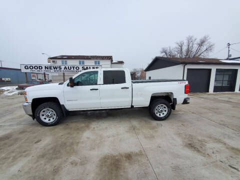 2016 Chevrolet Silverado 2500HD for sale at GOOD NEWS AUTO SALES in Fargo ND