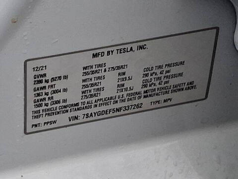 2022 Tesla Model Y Performance