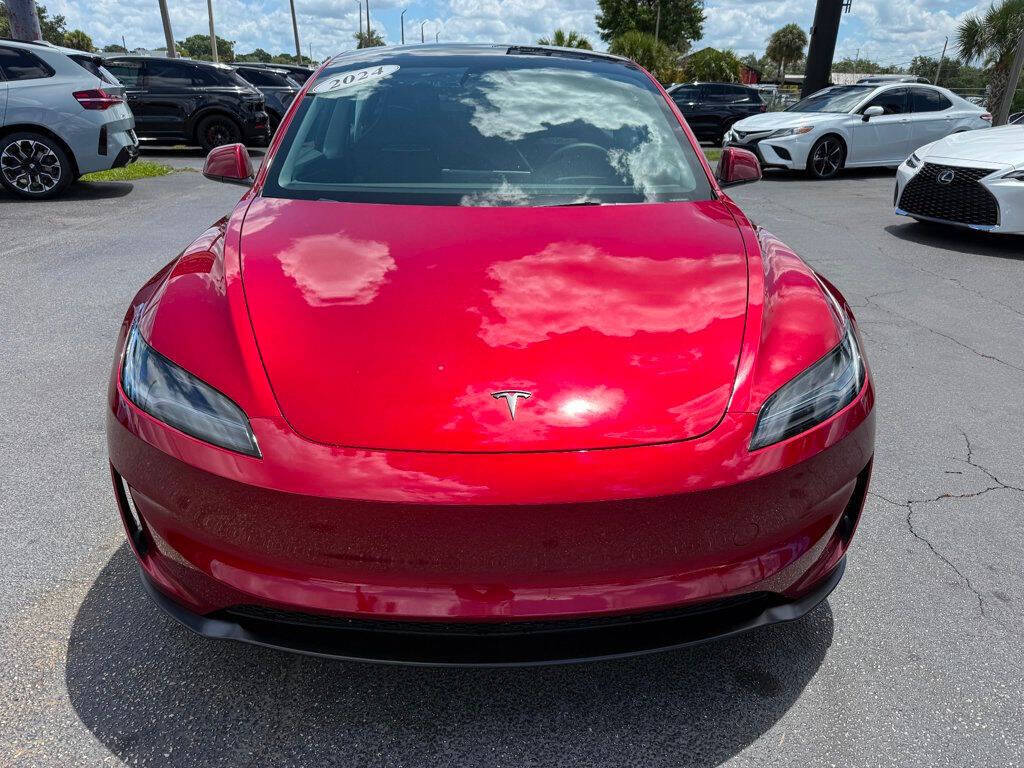 Red 2024 Tesla Model 3 Performance AWD Performance 4dr Sedan 2