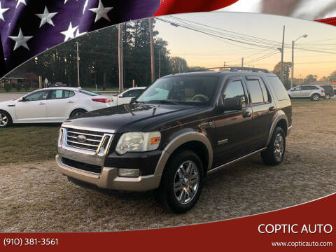 2008 Ford Explorer for sale at Coptic Auto in Wilson NC