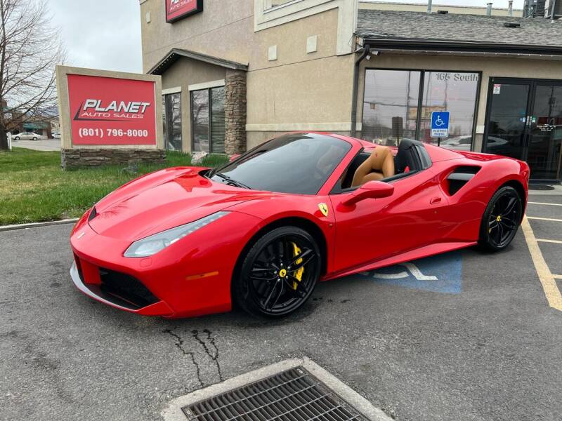 2018 Ferrari 488 Spider for sale at PLANET AUTO SALES in Lindon UT