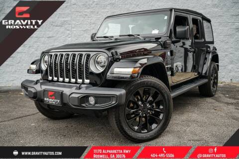 2021 Jeep Wrangler Unlimited for sale at Gravity Autos Roswell in Roswell GA