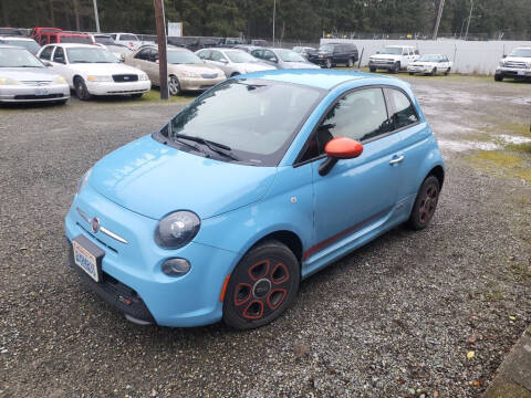 2015 FIAT 500e for sale at WILSON MOTORS in Spanaway WA