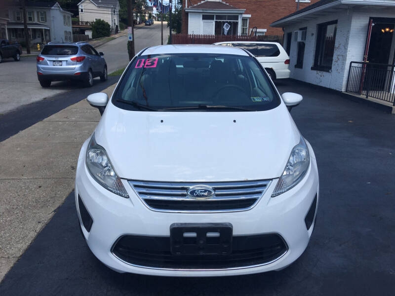 2013 Ford Fiesta for sale at L & M AUTO SALES in New Brighton PA