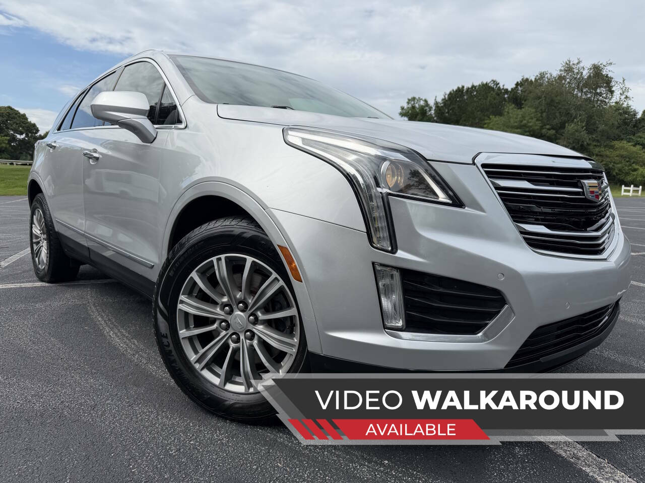Silver 2017 Cadillac XT5 Luxury Luxury 4dr SUV 1
