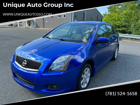 2010 Nissan Sentra for sale at Unique Auto Group Inc in Whitman MA