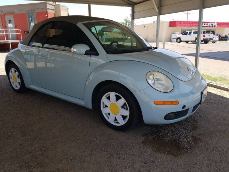 2006 Volkswagen New Beetle Convertible for sale at QUALITY MOTOR COMPANY in Portales NM
