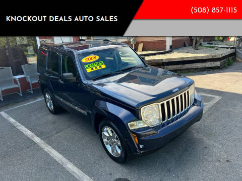 2008 Jeep Liberty for sale at Knockout Deals Auto Sales in West Bridgewater MA