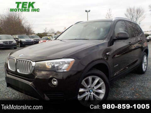 2016 BMW X3 xDrive28i