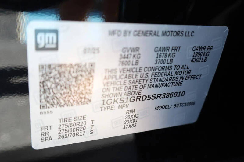 2025 GMC Yukon XL Elevation