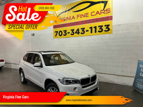 2015 BMW X5 for sale at Virginia Fine Cars in Chantilly VA