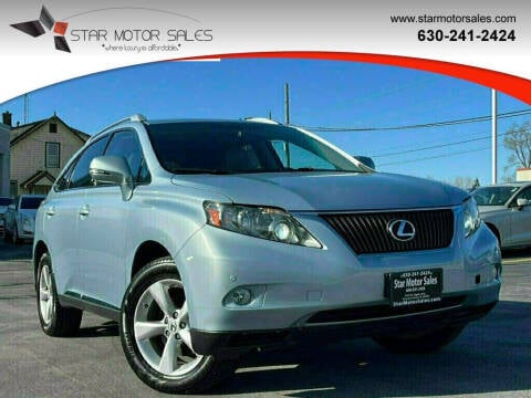 2011 Lexus RX 350 for sale at Star Motor Sales in Downers Grove IL