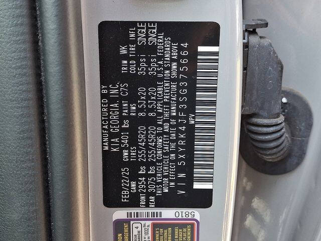 2025 Kia Sorento SX