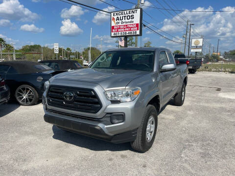2018 Toyota Tacoma for sale at Excellent Autos of Orlando in Orlando FL