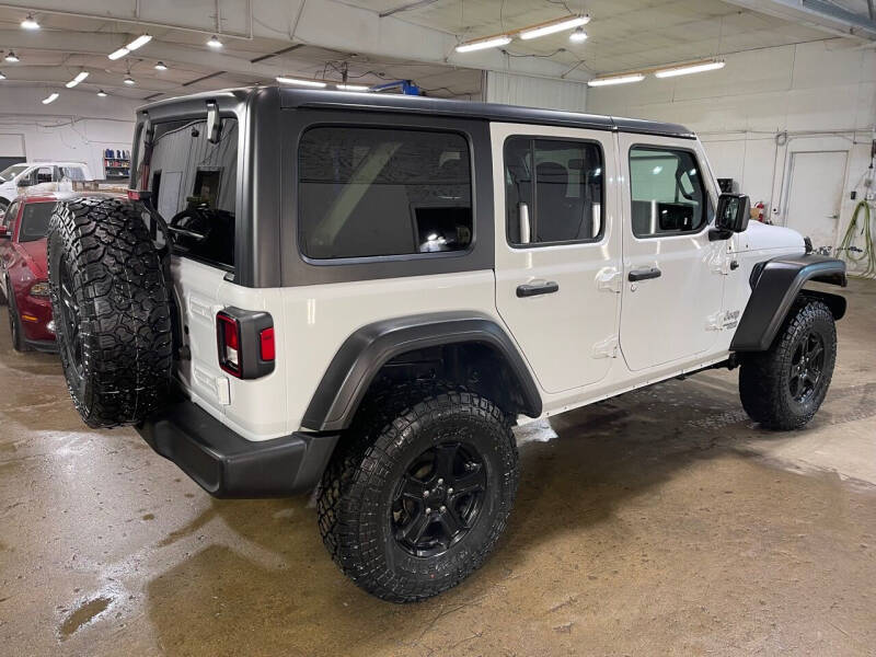 Used 2020 Jeep Wrangler Unlimited Sport S with VIN 1C4HJXDG9LW105668 for sale in Sioux Falls, SD