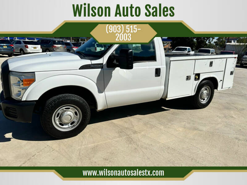 2012 Ford F-250 Super Duty for sale at Wilson Auto Sales in Chandler TX