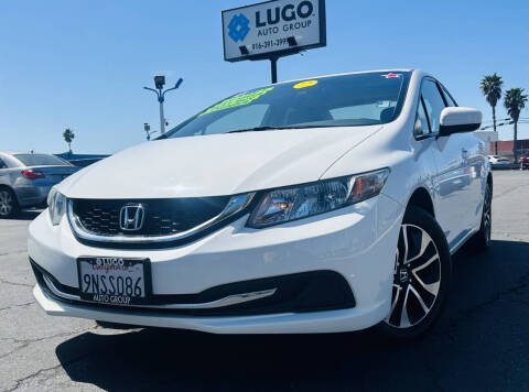 2015 Honda Civic for sale at Lugo Auto Group in Sacramento CA