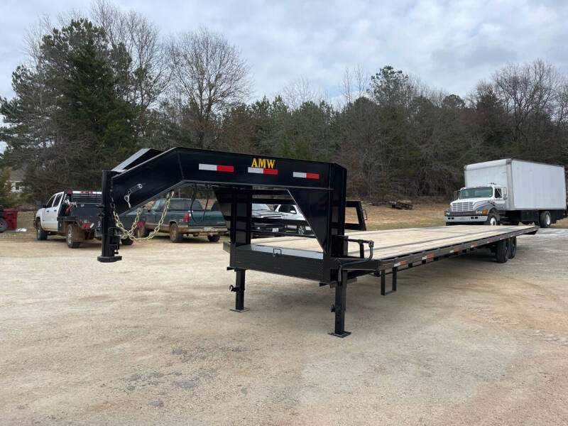 2022 AMW 40’ Flatbed for sale at Circle B Sales in Pittsburg TX