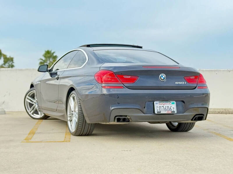 2012 BMW 6 Series 650i