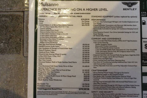 2013 Bentley Mulsanne