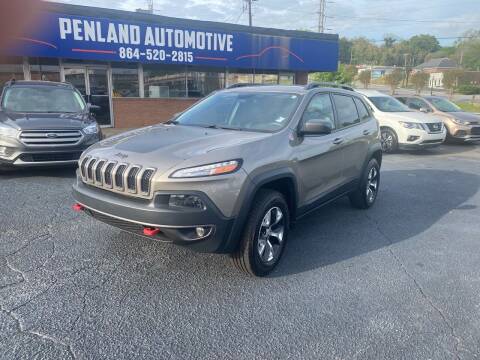 2017 Jeep Cherokee for sale at Penland Automotive Group in Laurens SC