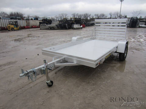 2024 Aluma Aluminum Single Axle Utility 6 for sale at Rondo Truck & Trailer in Sycamore IL
