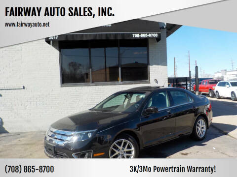 2010 Ford Fusion for sale at FAIRWAY AUTO SALES, INC. in Melrose Park IL