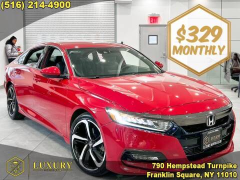 2020 Honda Accord for sale at LUXURY MOTOR CLUB in Franklin Square NY