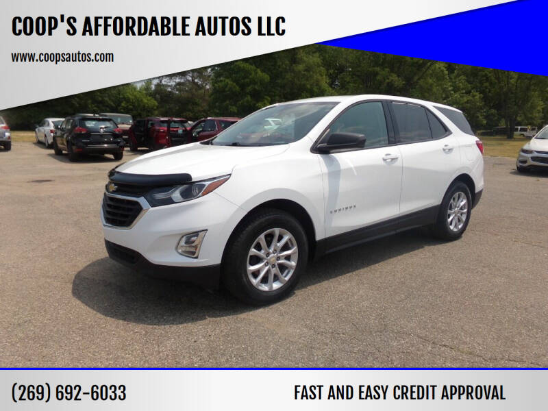 2019 Chevrolet Equinox for sale at COOP'S AFFORDABLE AUTOS LLC in Otsego MI
