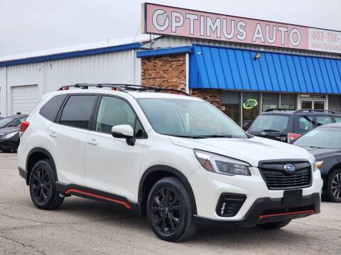 2021 Subaru Forester for sale at Optimus Auto in Omaha NE