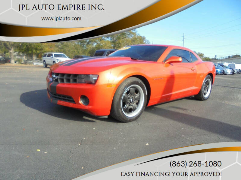 2012 Chevrolet Camaro for sale at JPL AUTO EMPIRE INC. in Lake Alfred FL