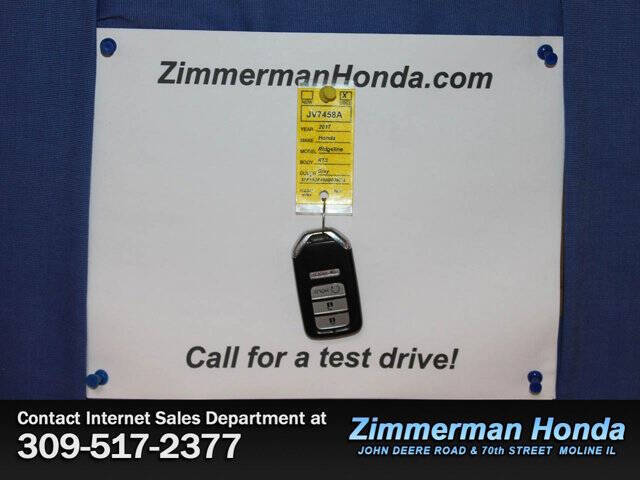 2017 Honda Ridgeline RTS