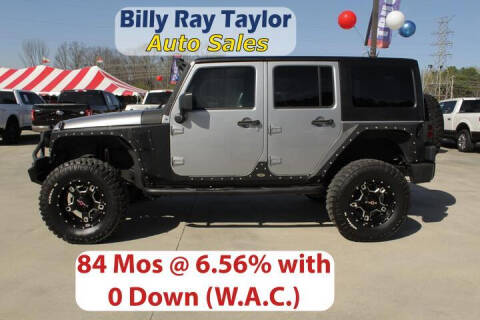 2013 Jeep Wrangler Unlimited for sale at Billy Ray Taylor Auto Sales in Cullman AL