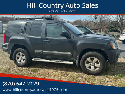 2012 Nissan Xterra for sale at Hill Country Auto Sales in Maynard AR