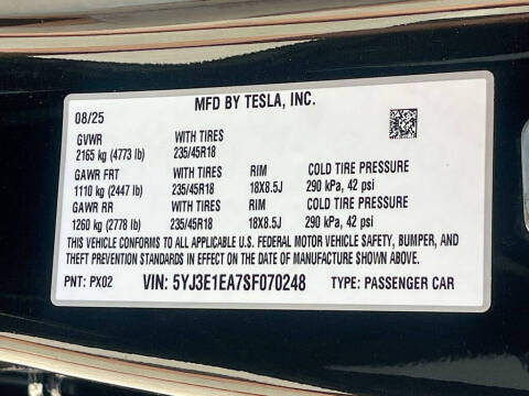 2025 Tesla Model 3 Long Range