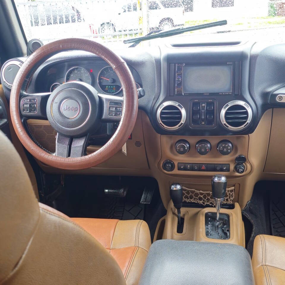 2011 Jeep Wrangler Unlimited for sale at SouthMotor Miami in Hialeah, FL