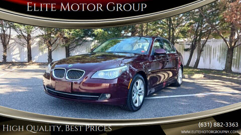 2009 BMW 5 Series for sale at Elite Motor Group in Lindenhurst NY
