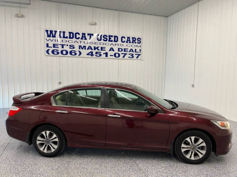 2014 Honda Accord for sale at Wildcat Used Cars in Somerset KY