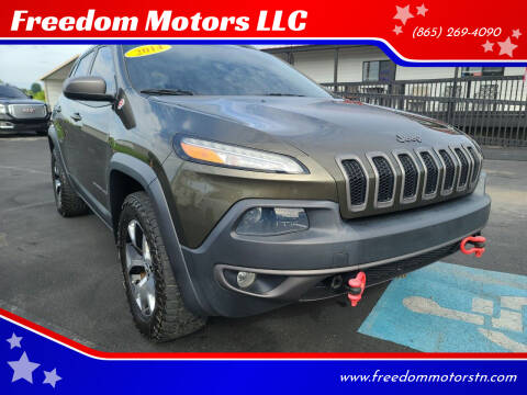 2014 Jeep Cherokee for sale at Freedom Motors LLC in Knoxville TN