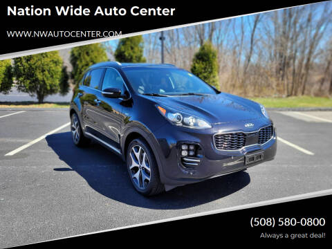 2017 Kia Sportage for sale at Nation Wide Auto Center in Brockton MA