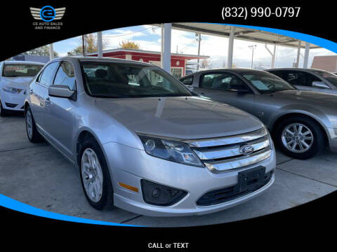 2011 Ford Fusion for sale at CE Auto Sales in Baytown TX