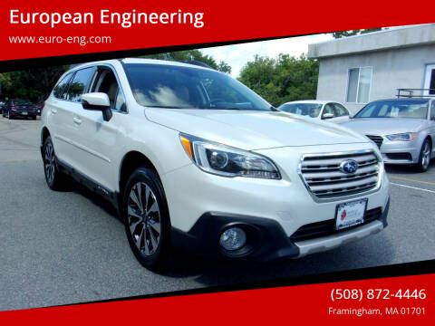 2017 Subaru Outback for sale at European Engineering in Framingham MA