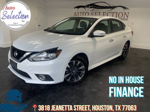 2017 Nissan Sentra for sale at Auto Selection Inc. in Houston TX