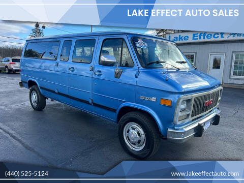 1995 GMC Rally Wagon for sale at Lake Effect Auto Sales in Chardon OH